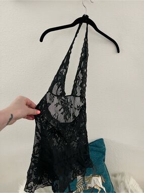 Victoria's Secret Black Lace lingerie S/P